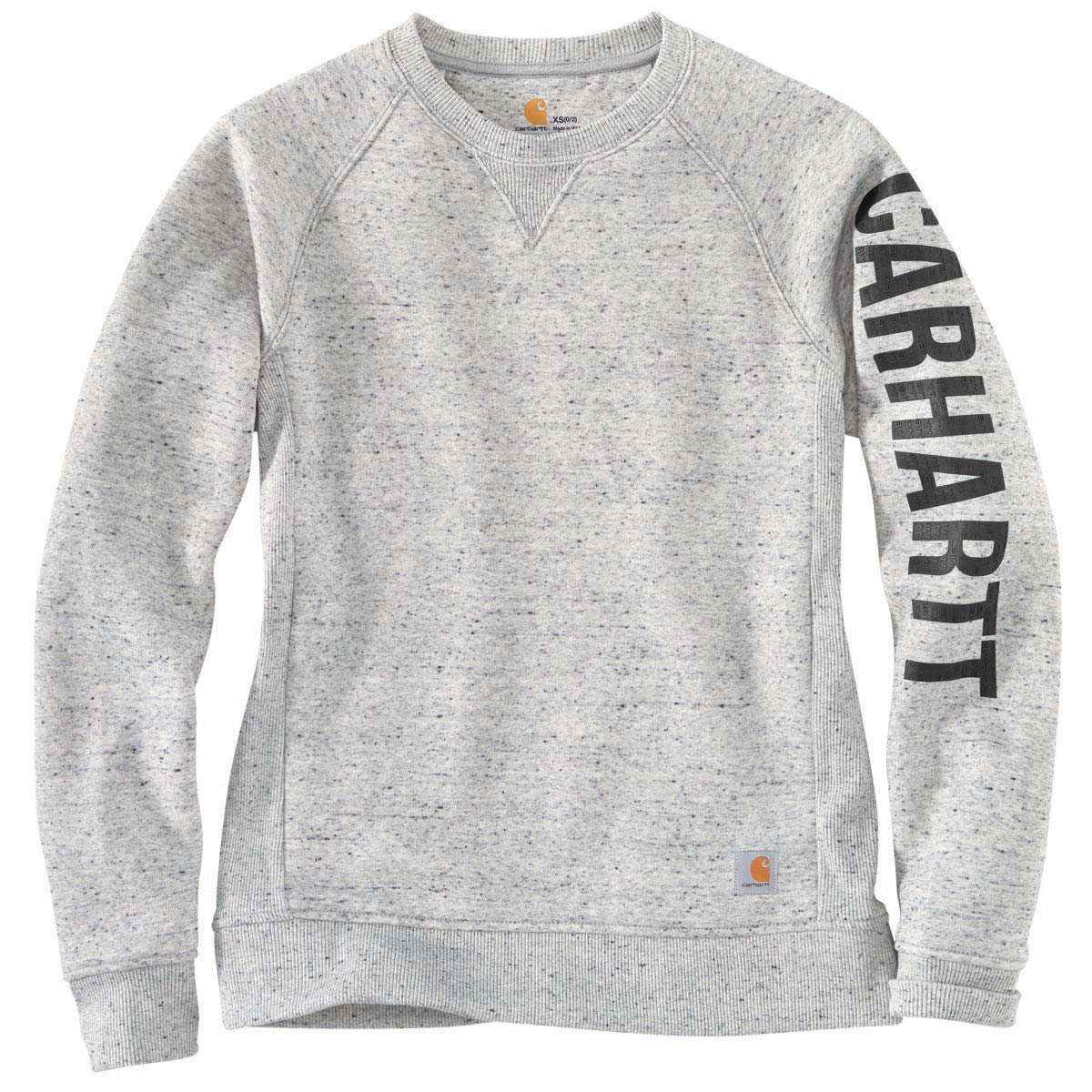 Carhartt Womens Relaxed Fit Midweight Logo Graphic Sweatshirt