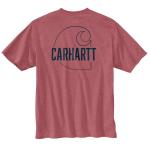Carhartt Men's Relaxed Fit Heavyweight SS Pocket Carhartt C Graphic T-Shirt