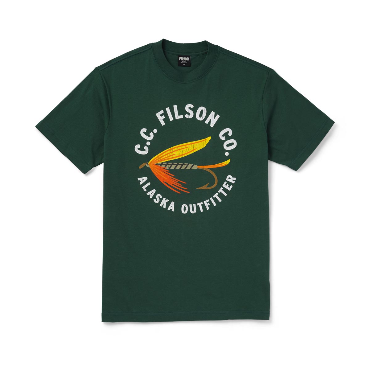 Filson Men's Ranger Graphic T Shirt - Pine Needles
