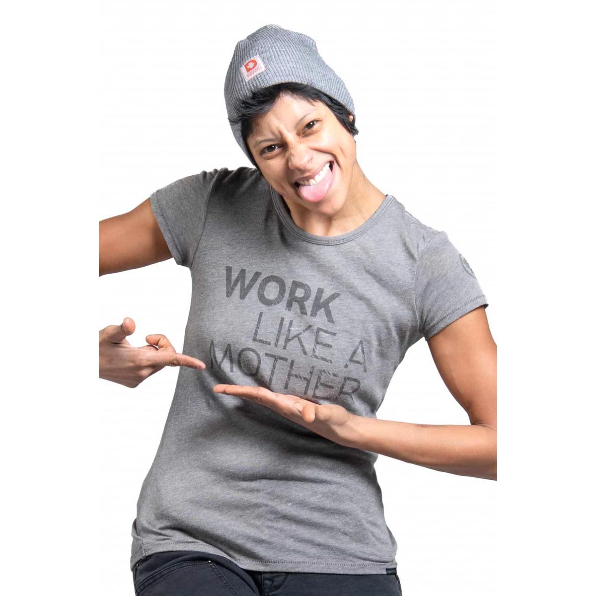 Dovetail Workwear Women's Work Like a Mother Crew Neck Tee