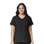 Wink Scrubs Women's Y-Neck Wrap Top Extended Sizes