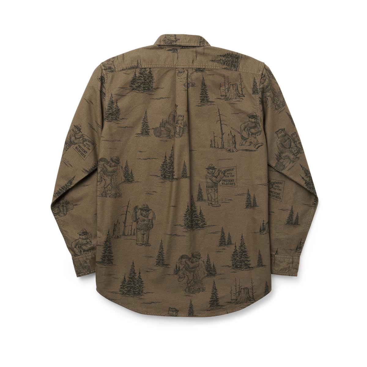 Filson Men's Smokey Bear Field Flannel Shirt