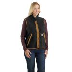 Carhartt Women's Relaxed Fit Fleece Button-Front Vest - Discontinued Pricing