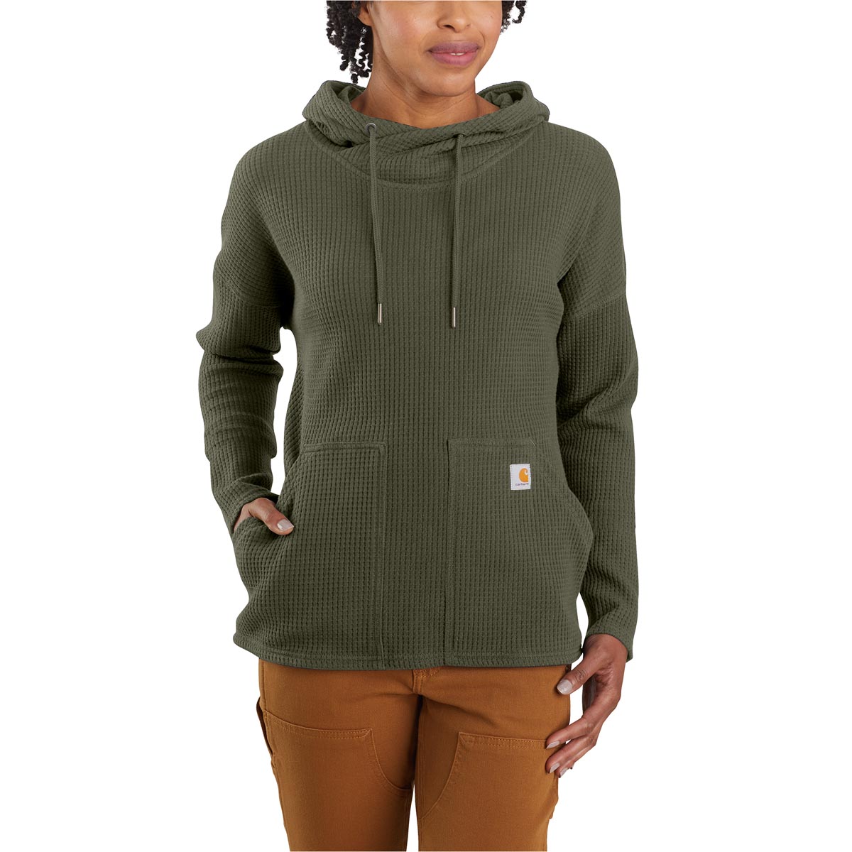 Carhartt Women's Relaxed Fit Heavyweight LS Hooded Thermal Shirt
