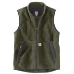 Carhartt Men's Relaxed Fit Fleece Full Zip Vest - Discontinued Pricing