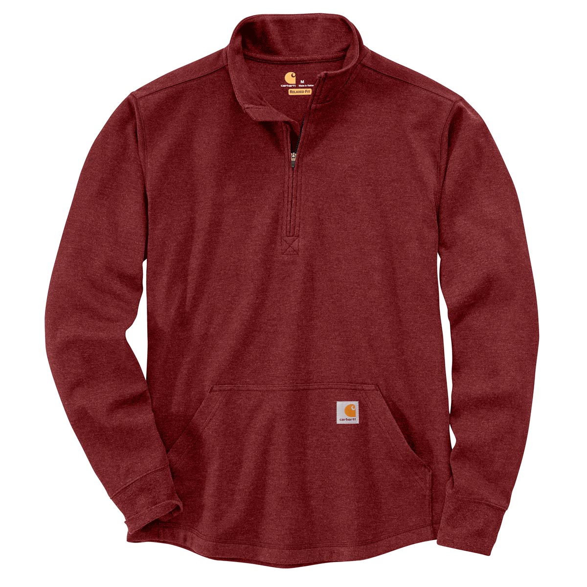 Carhartt Men's Relaxed Fit Heavyweight LS Half Zip Thermal Shirt - Discontinued Pricing