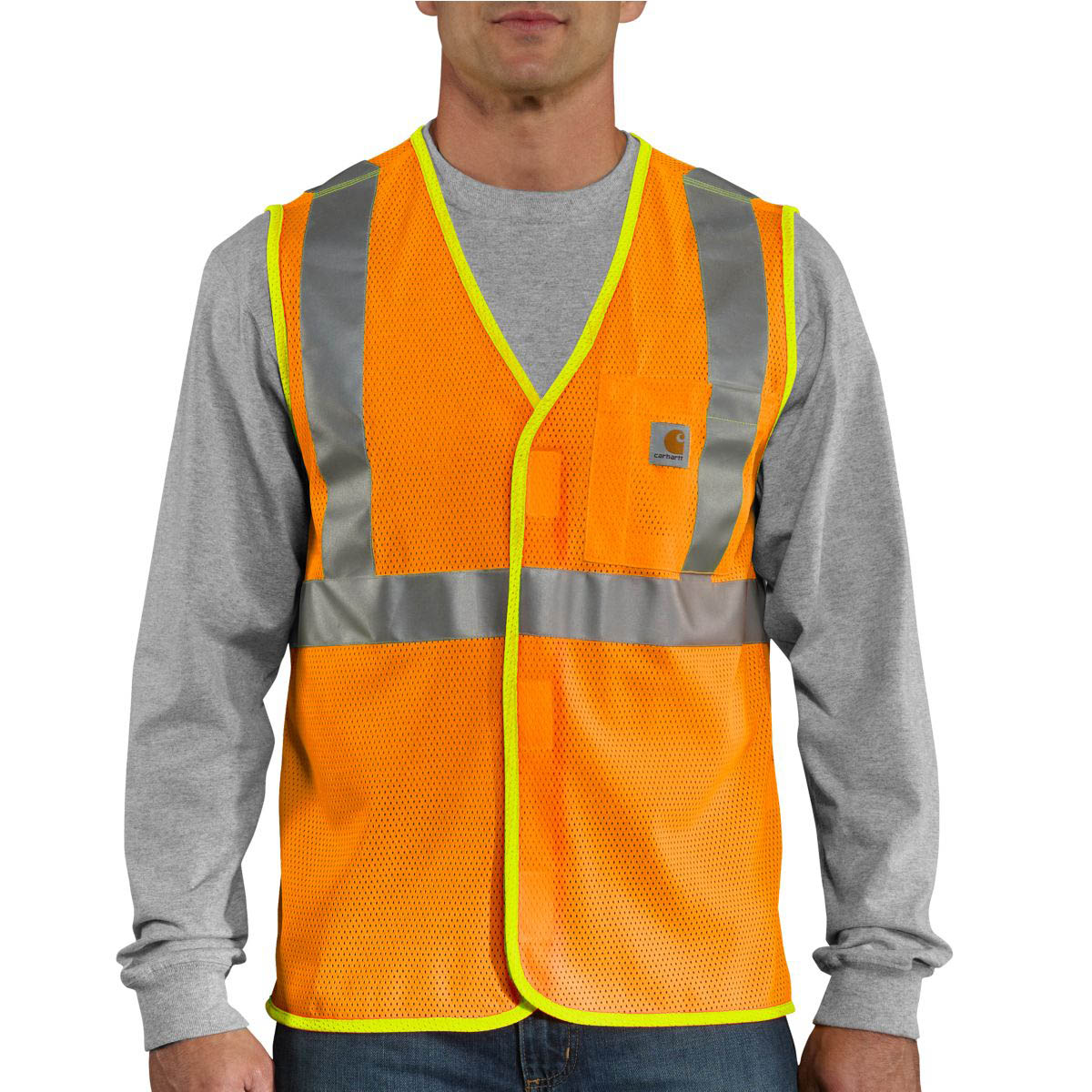 Carhartt Men's High-Visibility Class 2 Vest - Discontinued Pricing