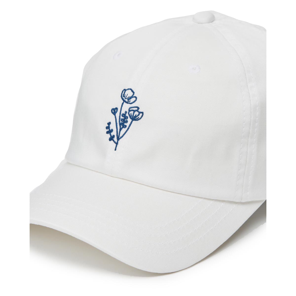 Tentree Women's Flower Embroidery Peak Hat