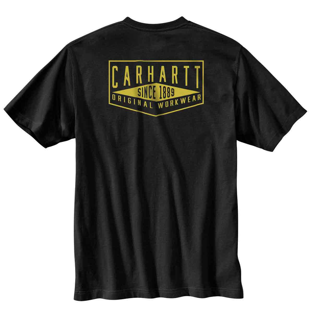 Carhartt Men's Loose Fit Heavyweight SS Pocket Workwear Graphic T-Shirt