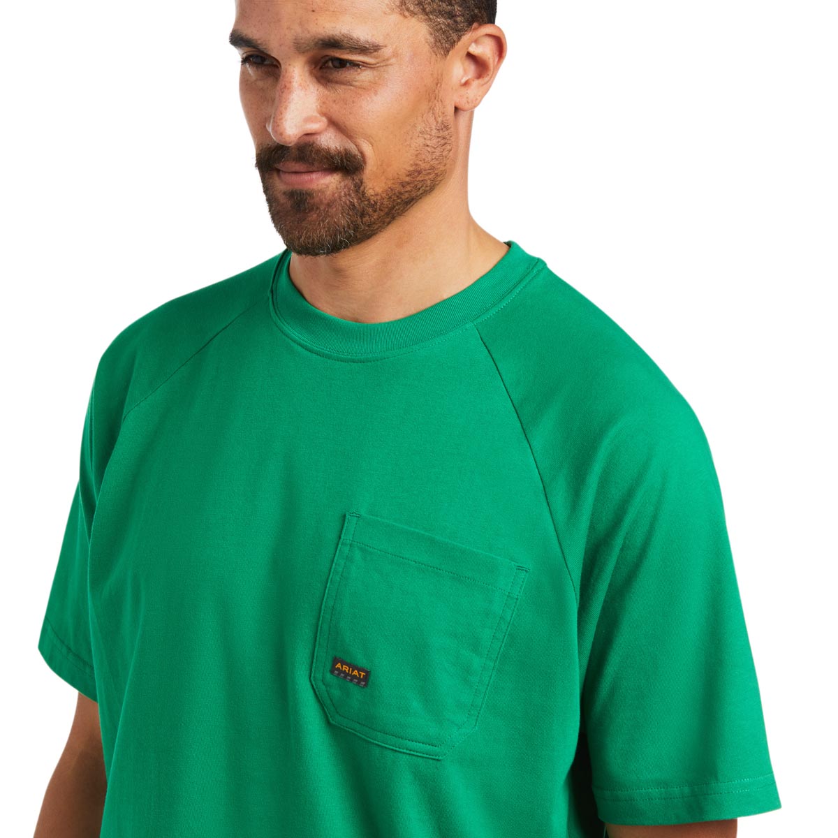 Ariat Men's Rebar Cotton Strong T-Shirt-Amazon