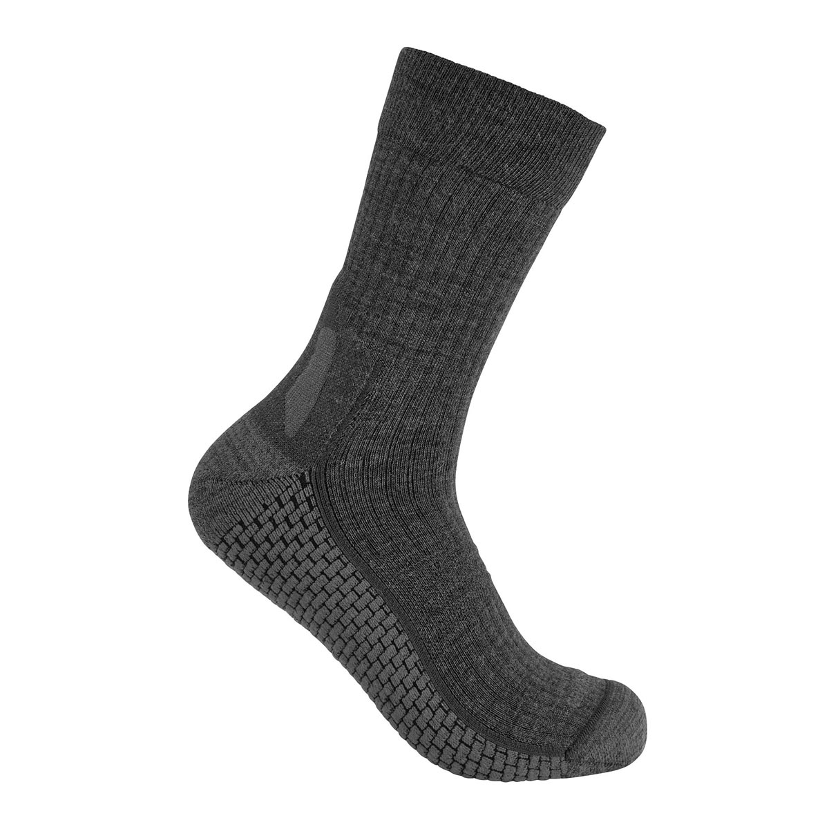 Carhartt Men's Force Grid Midweight Synthetic Merino Wool Blend Short Crew Sock