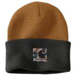 Carhartt Knit Camo Patch Beanie Discontinued Pricing