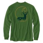 Carhartt Men's Loose Fit Heavyweight LS Hunt Graphic T-Shirt - Discontinued Pricing