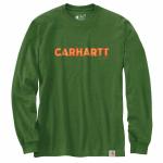 Carhartt Men's Loose Fit Heavyweight LS Logo Graphic T-Shirt - Discontinued Pricing