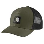 Carhartt Men's Rugged Flex Twill Mesh Back Logo Patch Cap - Discontinued Pricing