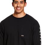 Ariat Men's Rebar Cotton Strong Graphic T-Shirt-Black