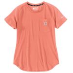 Carhartt Women's Force Relaxed Fit Midweight Pocket T-Shirt- Discontinued Pricing