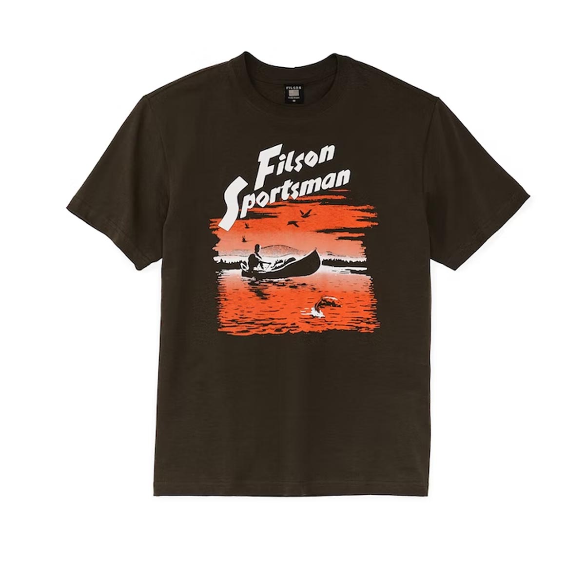 Filson Men's Short Sleeve Pioneer Graphic Canoe T-Shirt