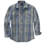 Carhartt Men's Loose Fit Heavyweight Flannel LS Plaid Shirt