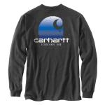 Carhartt Men's Relaxed Fit Heavyweight LS Pocket C Graphic T-Shirt