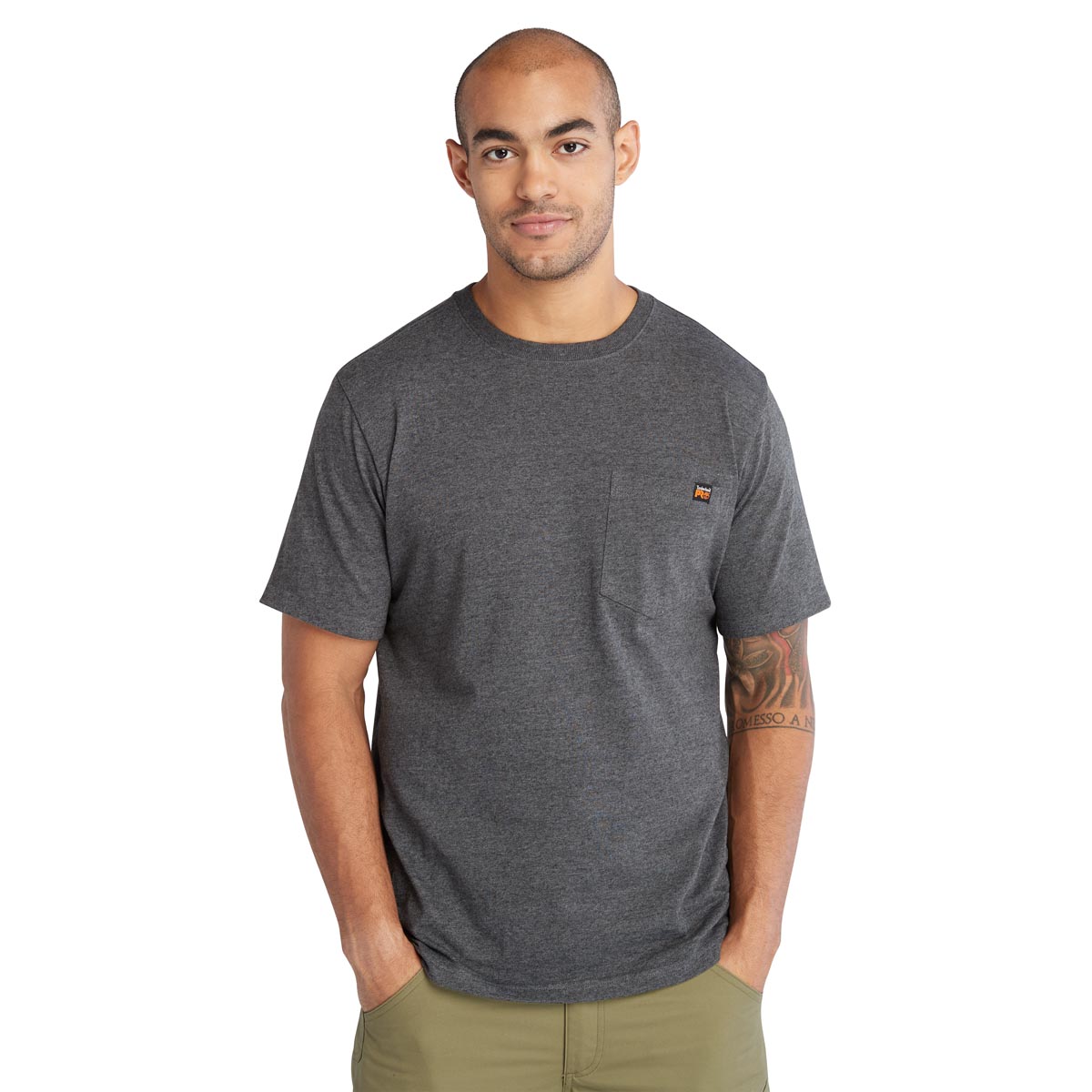 Timberland Men's Pocket Short Sleeve T-Shirt