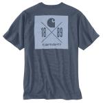 Carhartt Men's Relaxed Fit Heavyweight SS Pocket 1889 Graphic T-Shirt