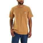Carhartt Men's Relaxed Fit Heavyweight SS Pocket Stripe T-Shirt