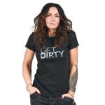 Dovetail Workwear Women's Graphic Crew Neck Tee - Get Dirty