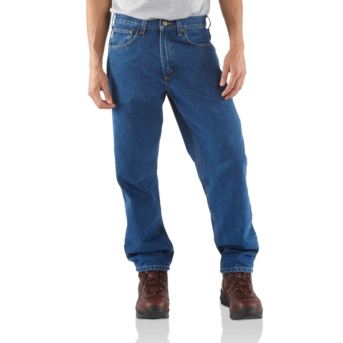Carhartt Mens Relaxed Fit Tapered Leg Jean