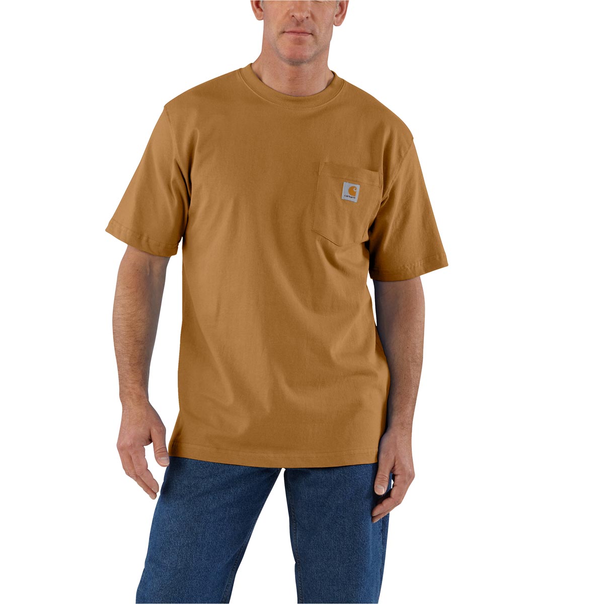 Carhartt Men's Loose Fit Heavyweight SS Pocket T Shirt