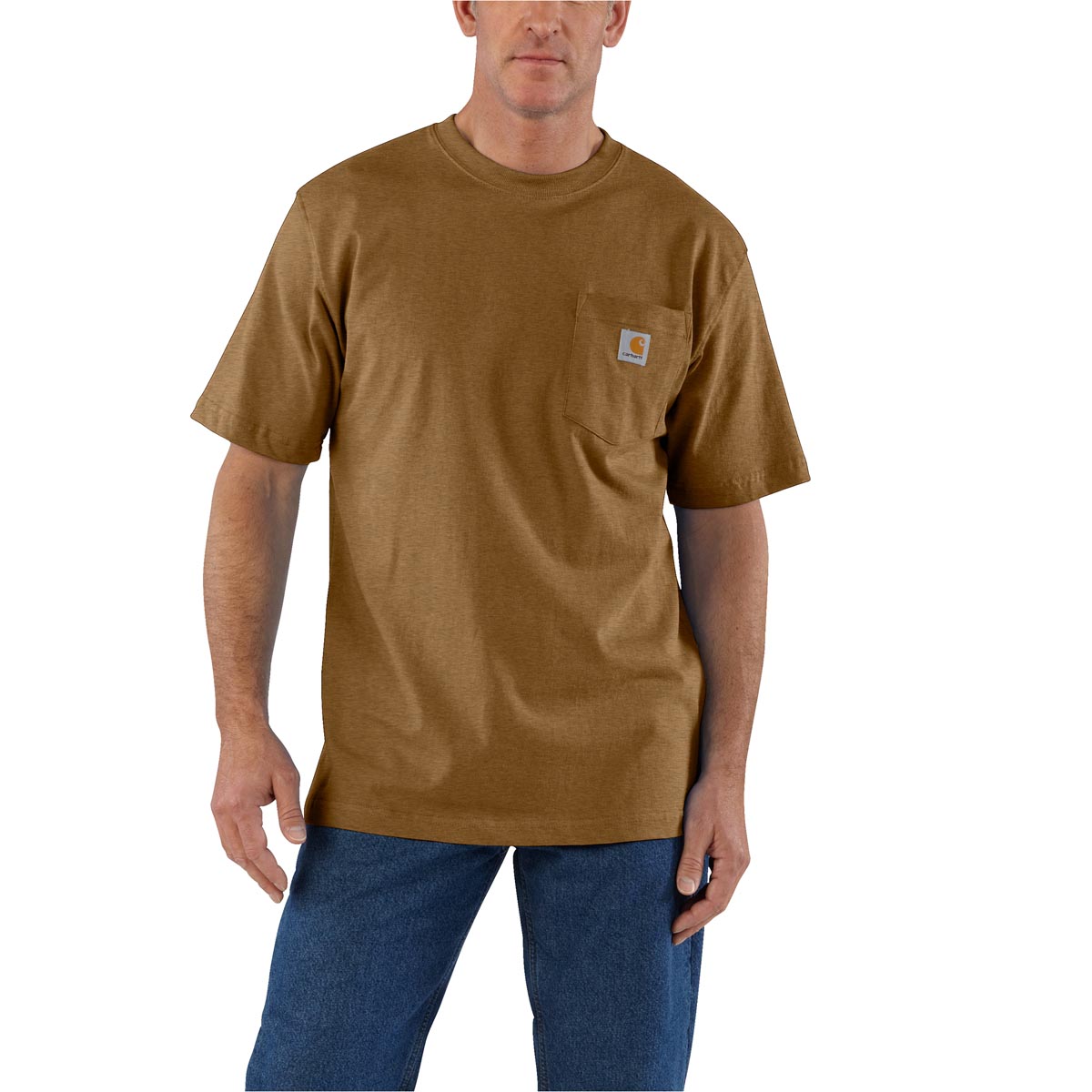 Carhartt Men's Loose Fit Heavyweight SS Pocket T-Shirt