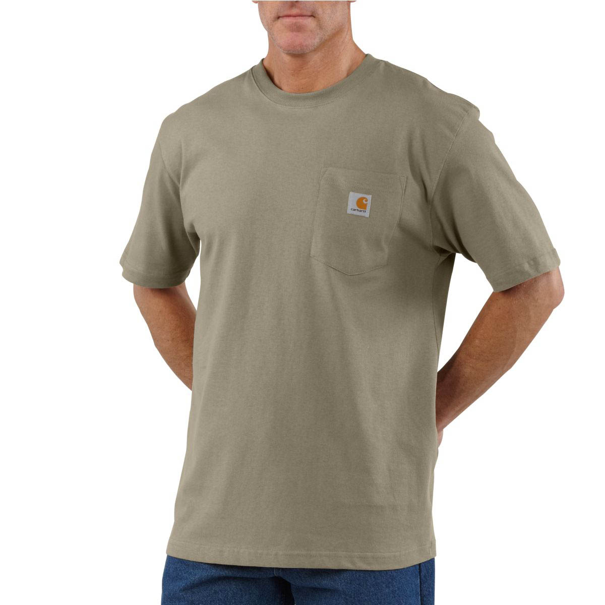 Details about   Carhartt Men's Relaxed Fit Workwear Non-Pocket T-Shirt