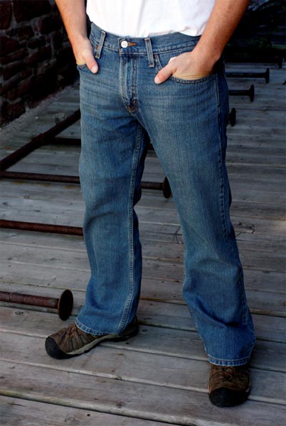 Levi Men's 527 Slim Boot Cut Fit Jeans
