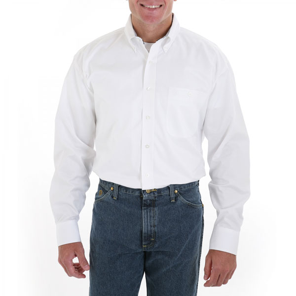 Wrangler Mens George Strait Collection Long Sleeve Shirt