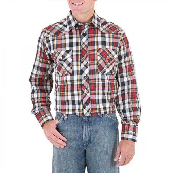 Wrangler Men's Big and Tall Sport Western Shirt