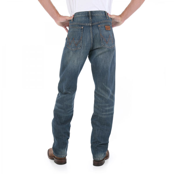Wrangler Mens Retro Jeans Slim Straight