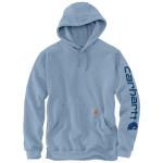 Carhartt Midweight Signature Sleeve Logo Hooded Sweatshirt - Discontinued Pricing