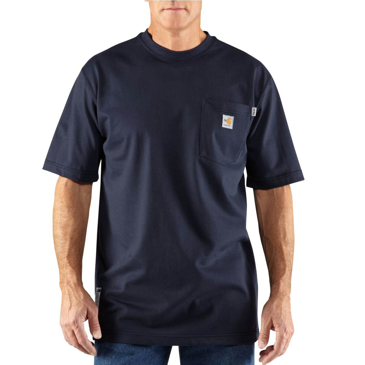 Carhartt Men's Flame Resistant Force Cotton Short Sleeve T Shirt