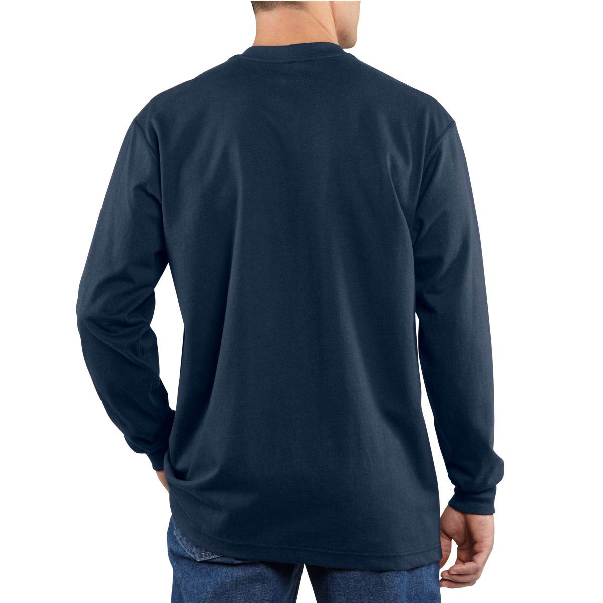 Carhartt Mens Flame Resistant Force Cotton Long Sleeve T Shirt