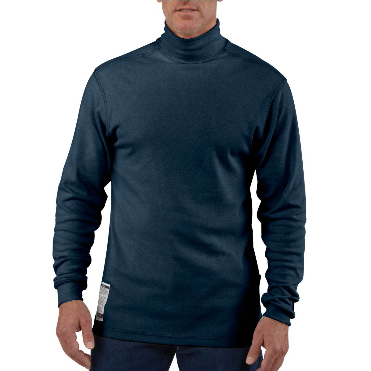 Carhartt Men's Flame Resistant Force Cotton Long Sleeve Mock Turtleneck