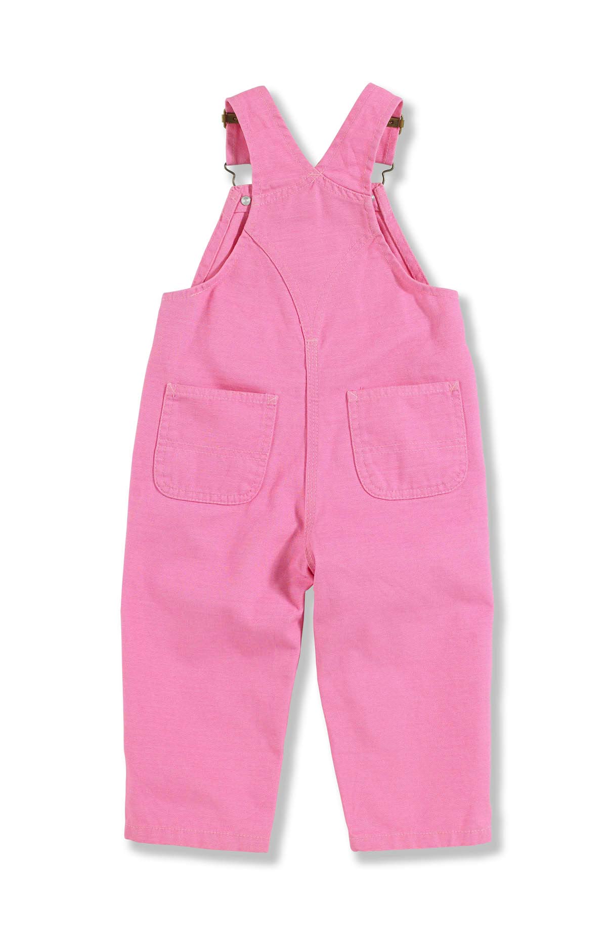 Carhartt Infant Girls' Washed Microsanded Canvas Bib Overall