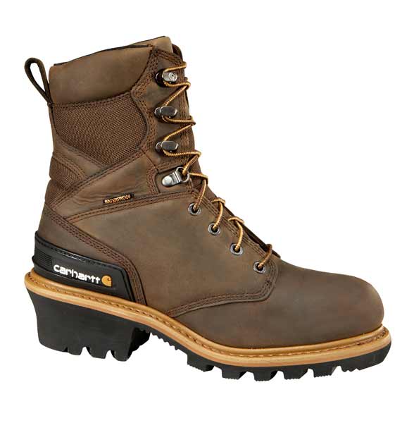 Carhartt Mens 8 Inch Logger Insulated Composite Toe