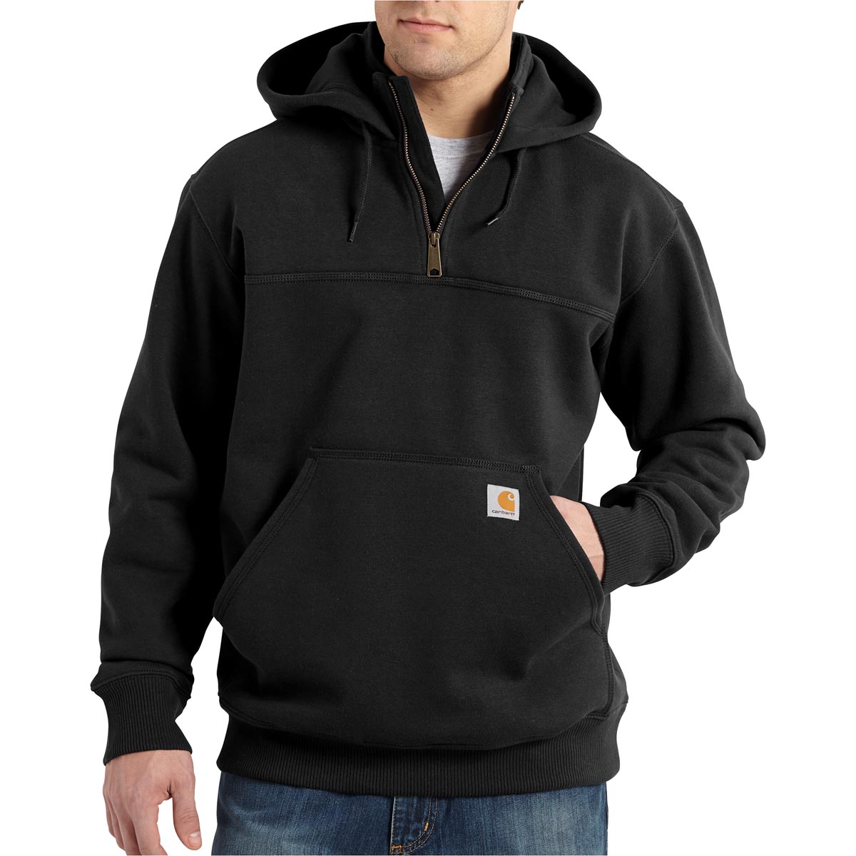 quarter zip hoodie