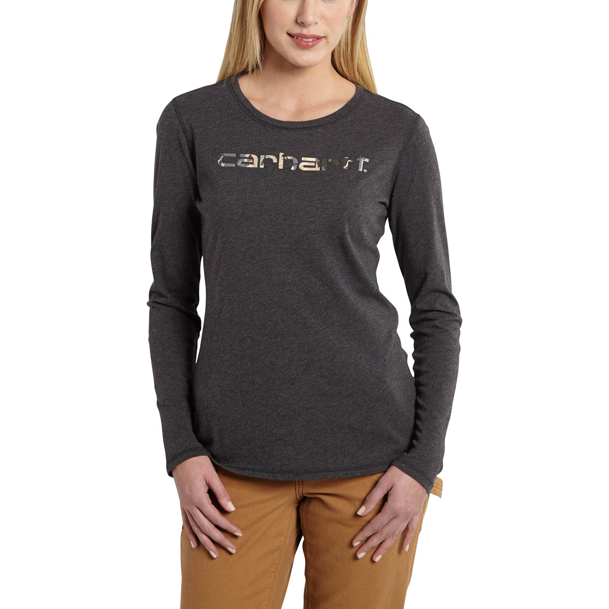 Carhartt Women's Long Sleeve Signature T Shirt