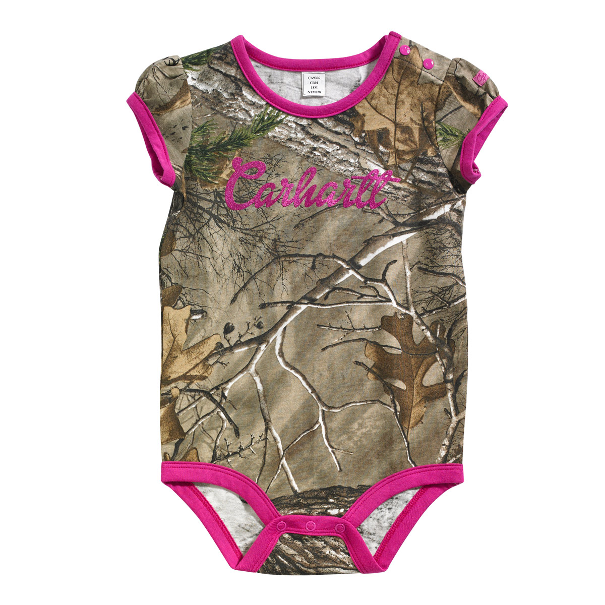 Carhartt Infant Girls' Realtree Xtra Bodyshirt