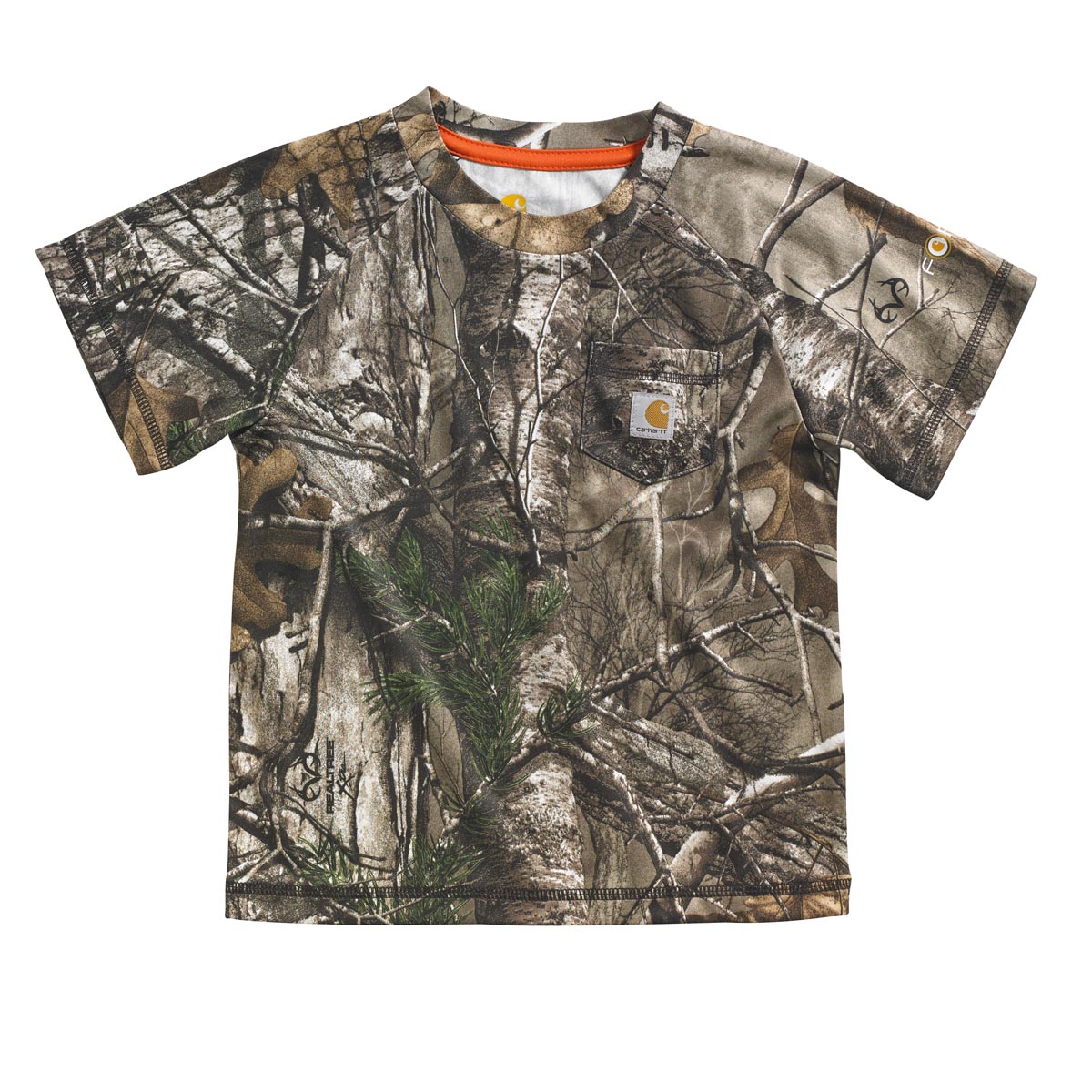 Carhartt Infant and Toddler Boys Force Camo Pocket Tee
