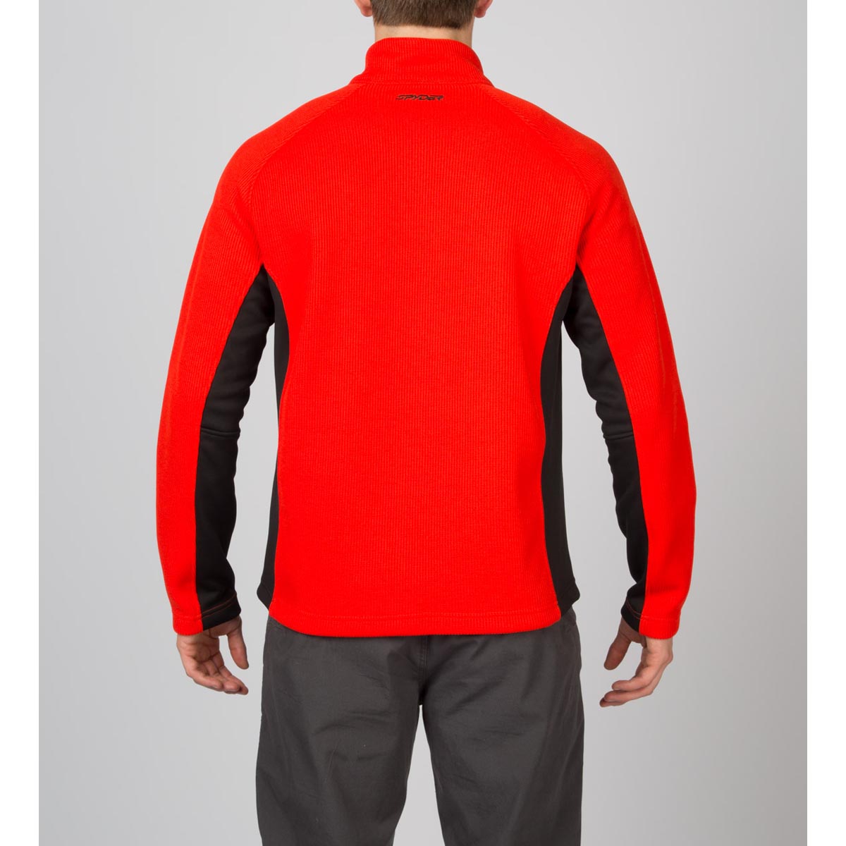 Spyder Mens Outbound Half Zip Mid Weight Core Sweater