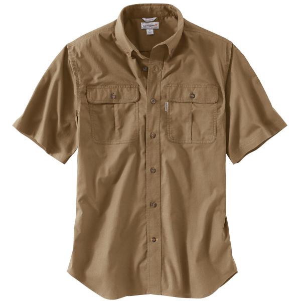 Carhartt Men's Short Sleeve Solid Work Shirt
