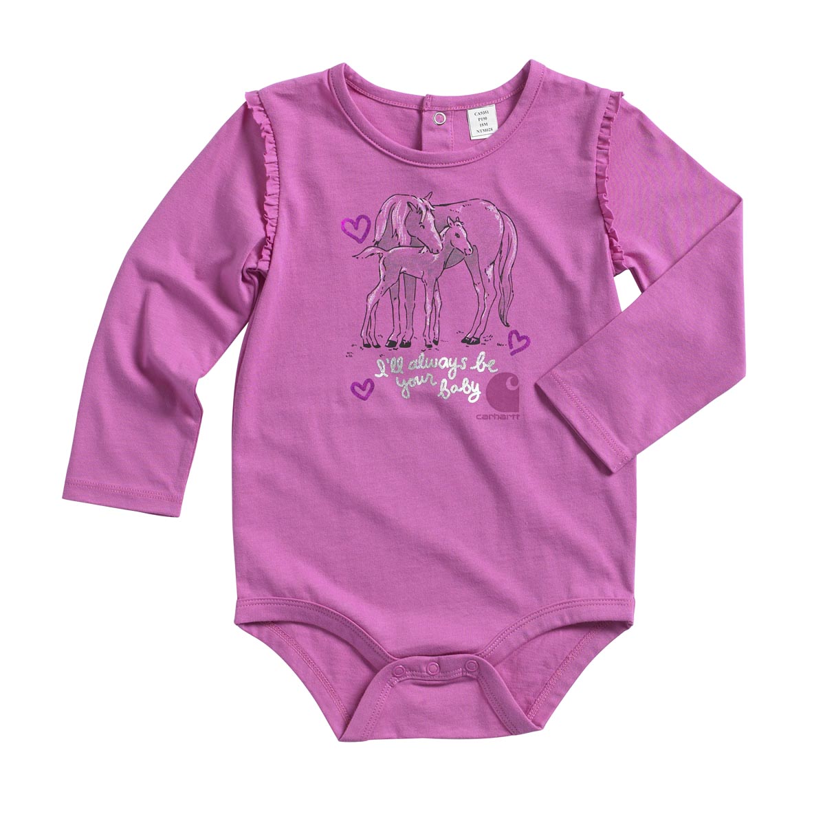 Carhartt Infant Girls' Always Your Baby Bodyshirt
