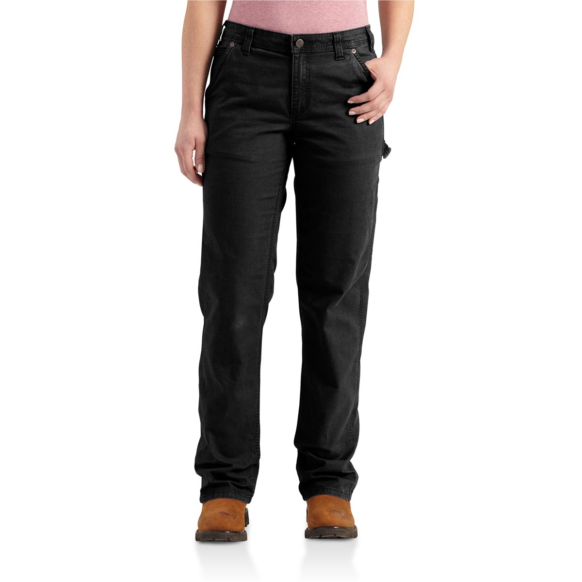 Women's Rugged Flex Loose Fit Canvas Work Pant